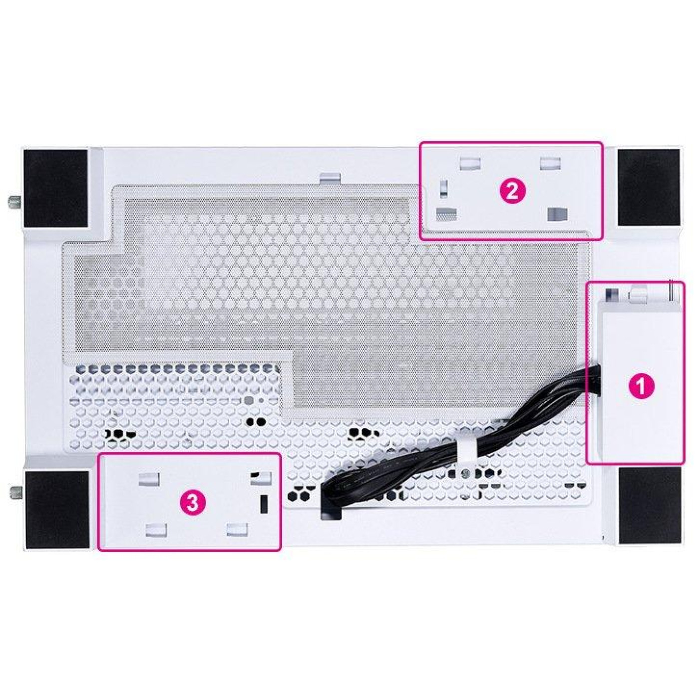 Дополнительный USB-хаб для корпусов Lian Li O11D EVO(ADDITIONAL IO KIT), Black