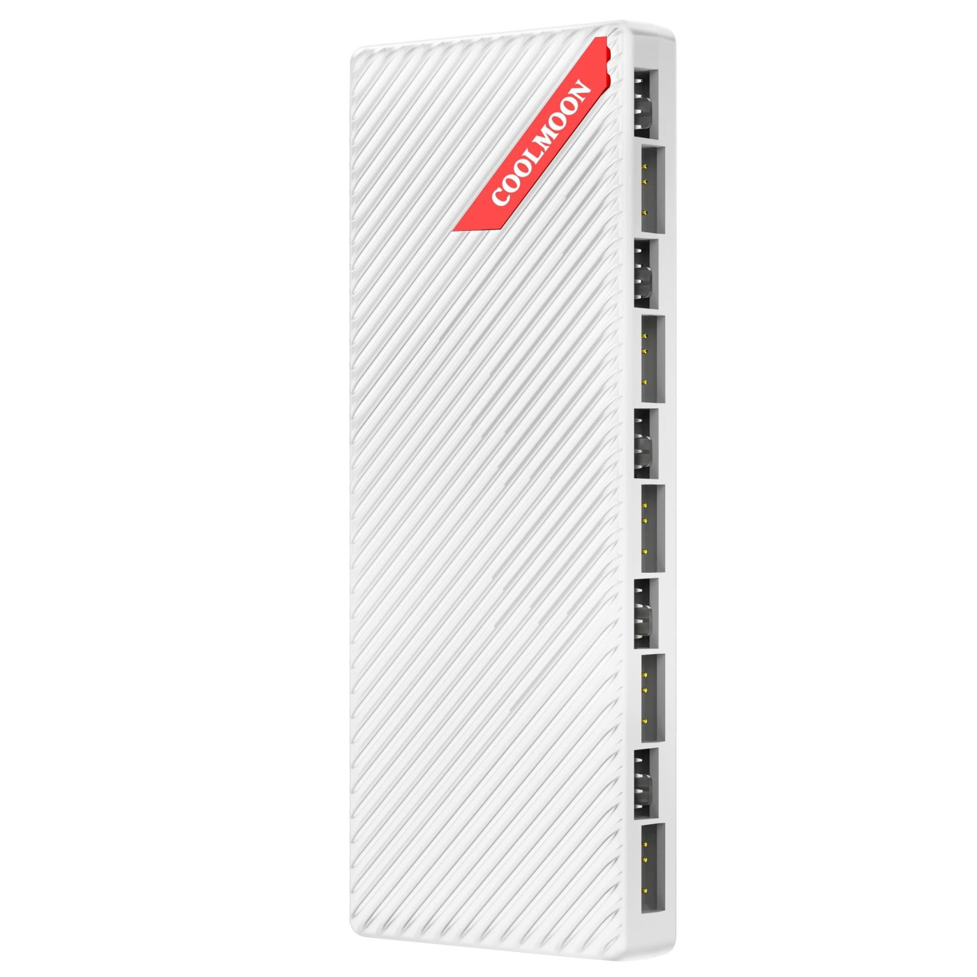 Розгалужувач живлення хаб Coolmoon ARGB/PWM AM10 White (AM10 WHITE)