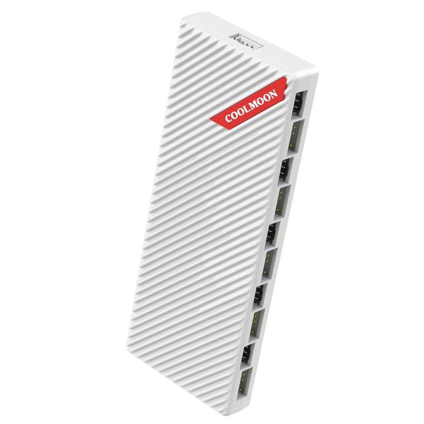 Розгалужувач живлення хаб Coolmoon ARGB/PWM AM10 White (AM10 WHITE)