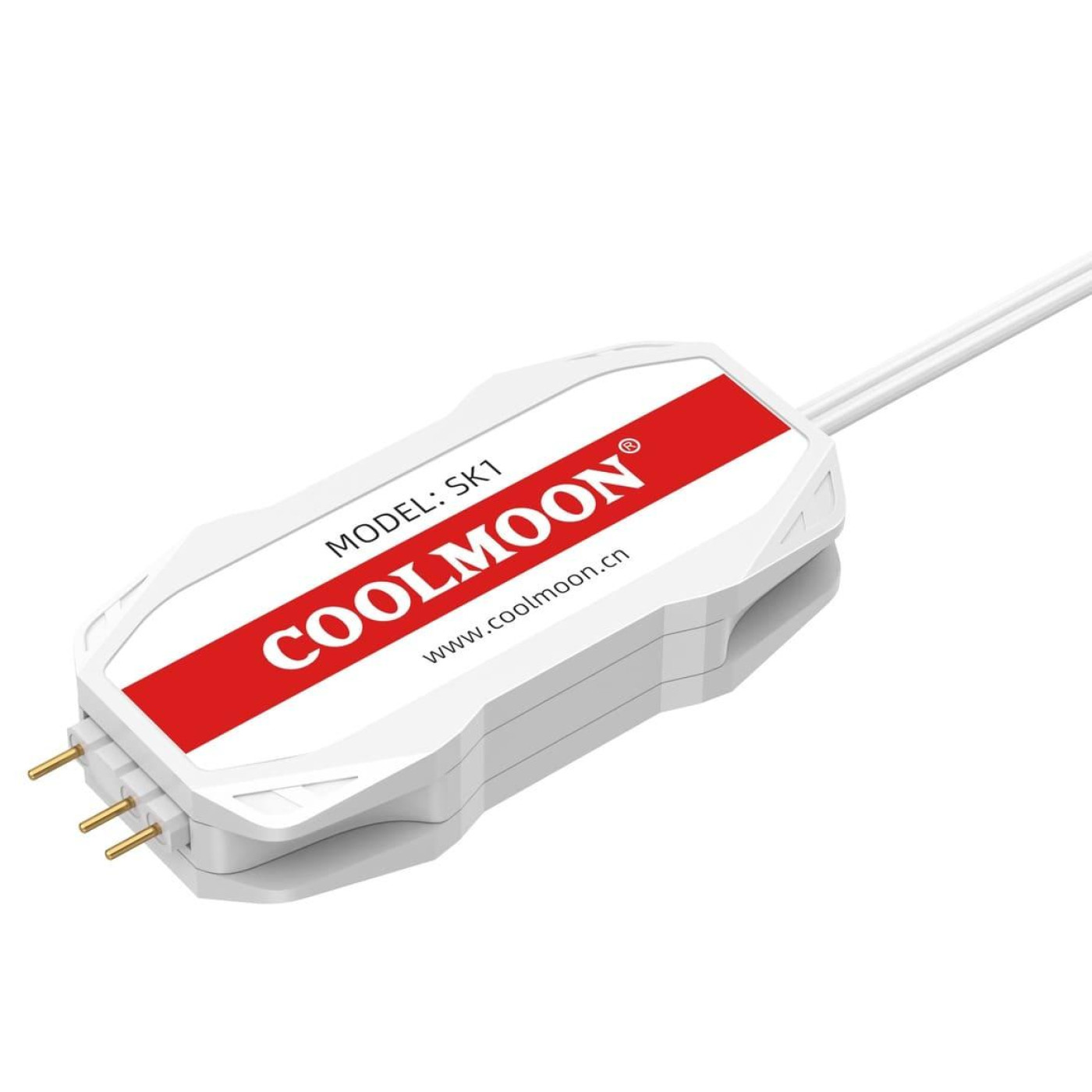 Контроллер Coolmoon SK1 WHITE ARGB 3PIN to SATA с пультом (SK1 WHITE)