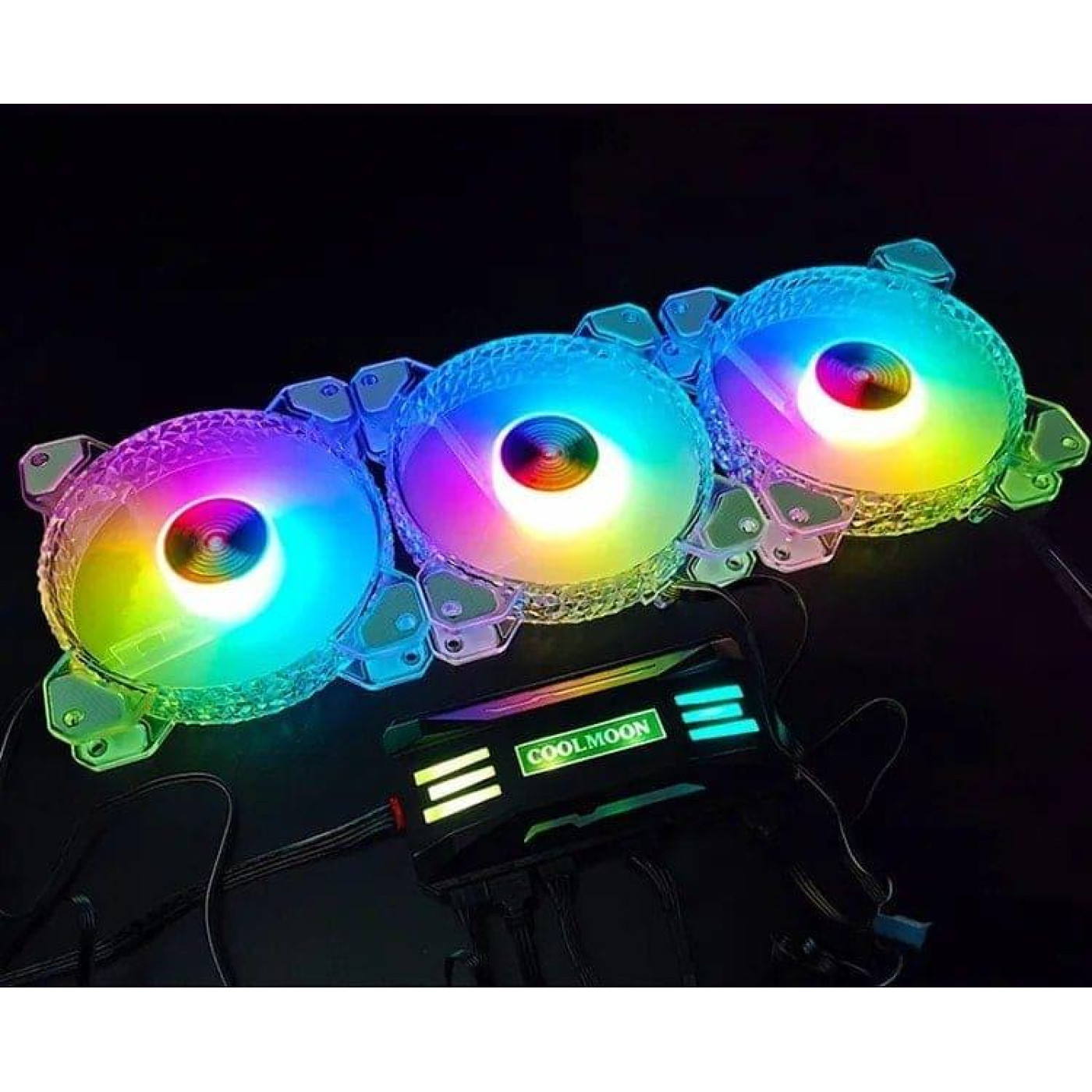 Контроллер Coolmoon PWM ARGB controller (CM-PA1-B) Black