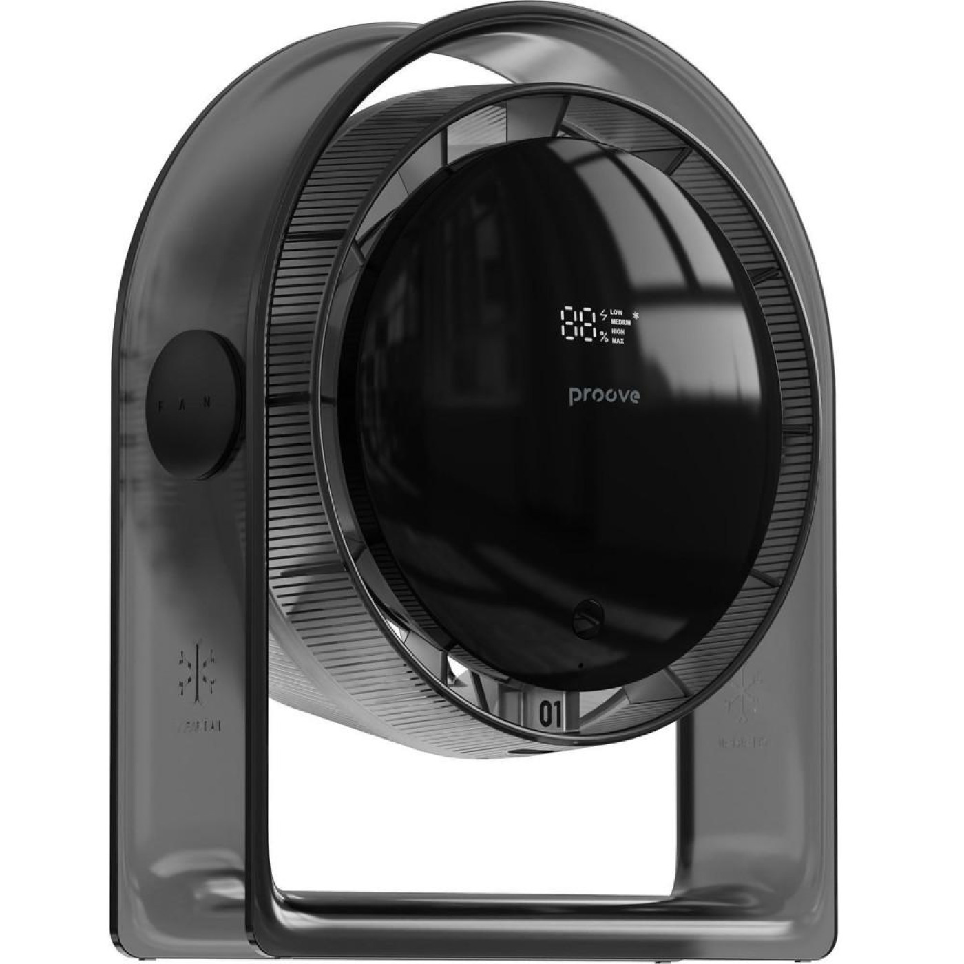 Портативний вентилятор Proove Blower gray