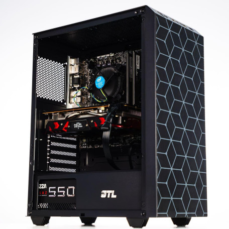 Системний блок CompX NC_0022 (RTX 5050 8 Гб, Ryzen 5 5500, DDR4 16 Гб, SSD 500 Гб.)