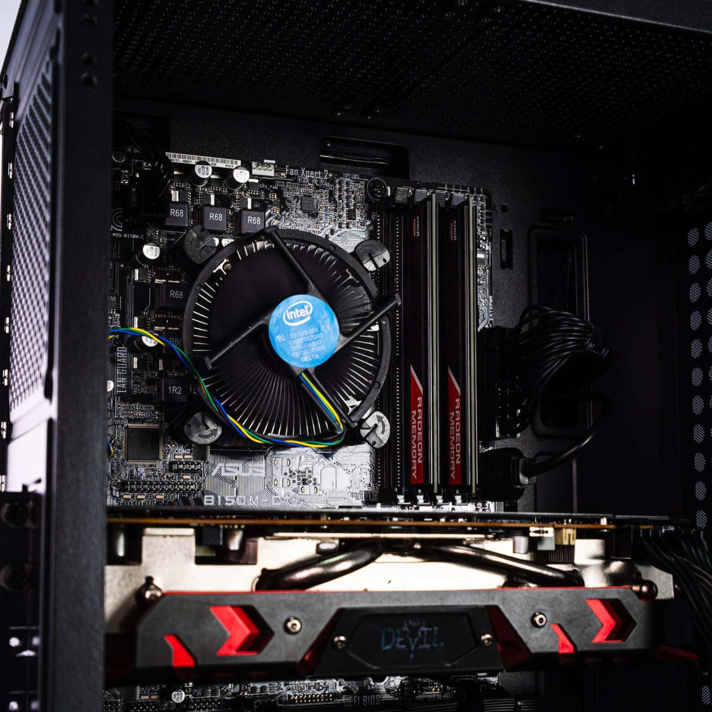 Системний блок CompX NC_0025 (RTX 5050 8 Гб, Ryzen 5 5500, DDR4 16 Гб, SSD 500 Гб.)