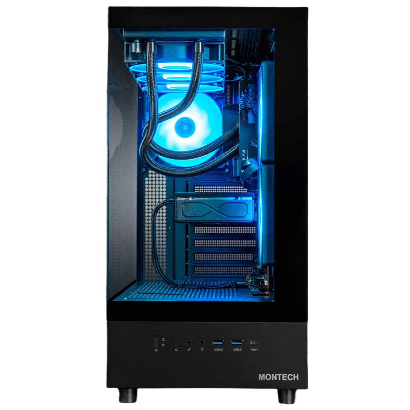 Системний блок CompX NC_0090 (RX 9060 XT 16 Гб, Ryzen 5 7500F, DDR5 32 Гб, SSD 500 Гб.)