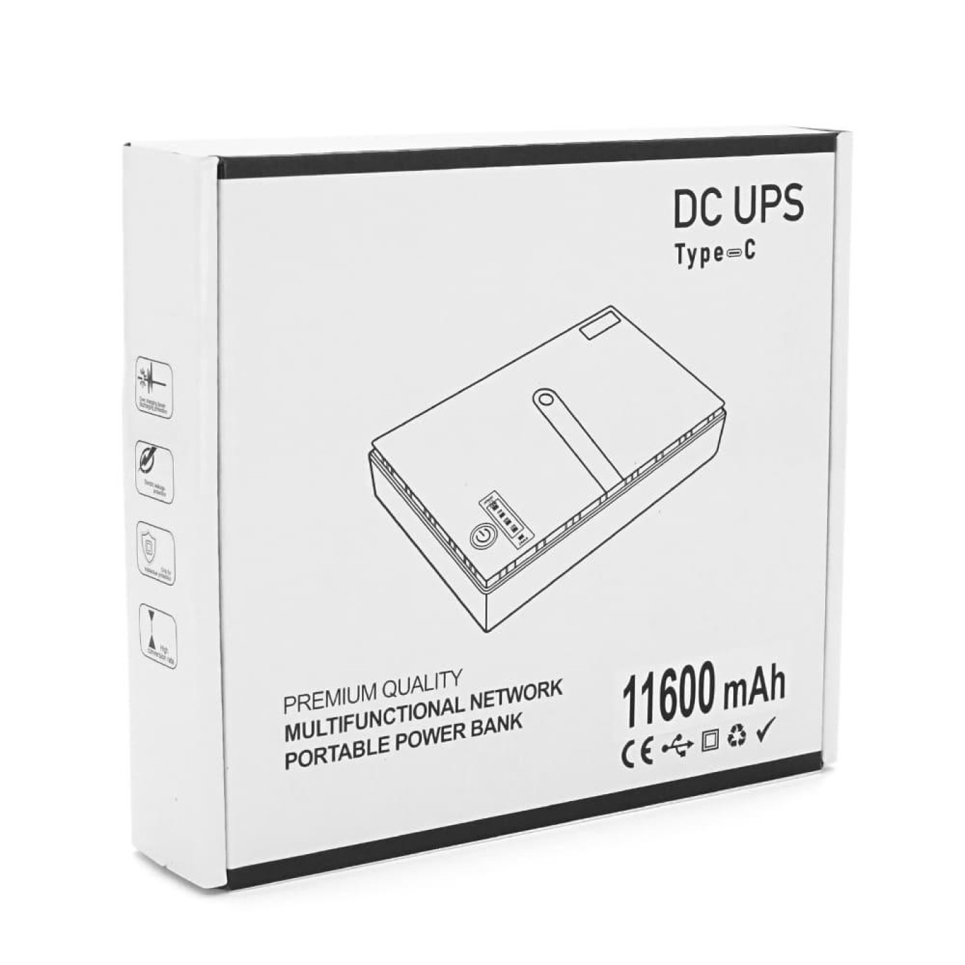 Источник бесперебойного питания для роутера Voltronic 11 600 mAh (YT45949)
