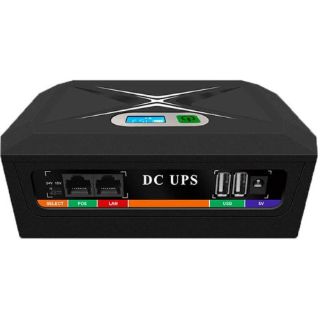 Источник бесперебойного питания для роутера Greenwave 17 600 mAh (UPS-45W DCP-45W-17)