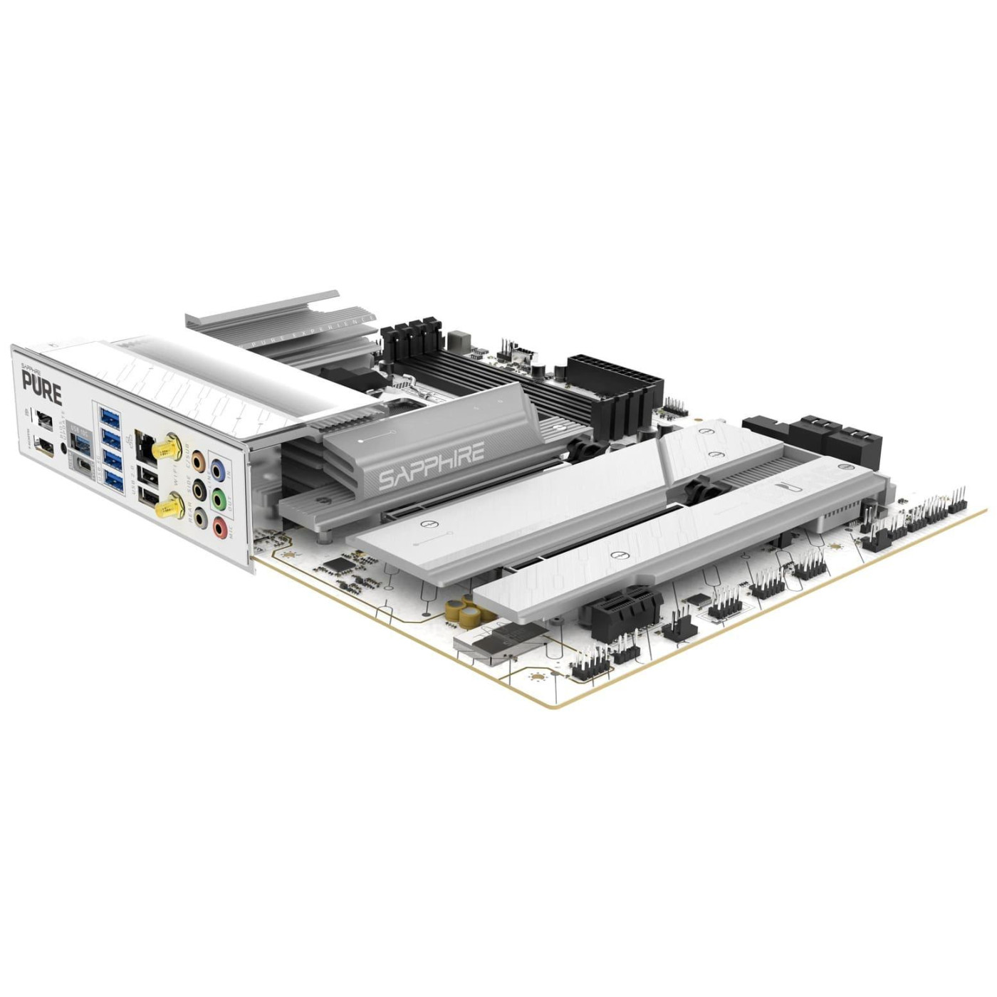 Материнська плата Sapphire PURE X870A WIFI7 (52122-02-40G) (Socket AM5, AMD X870, ATX)