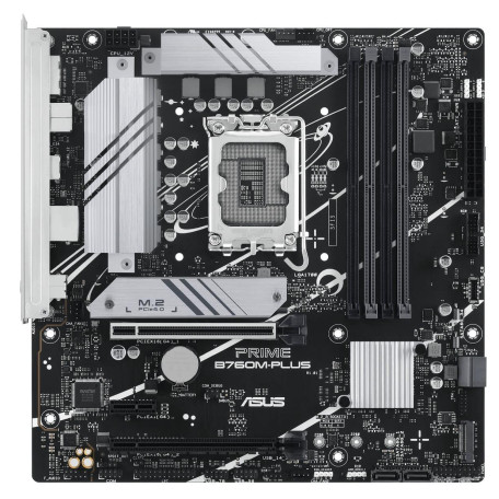 Материнська плата ASUS PRIME B760M-PLUS (PRIME B760M-PLUS) (Socket 1700, Intel B760, Micro-ATX)