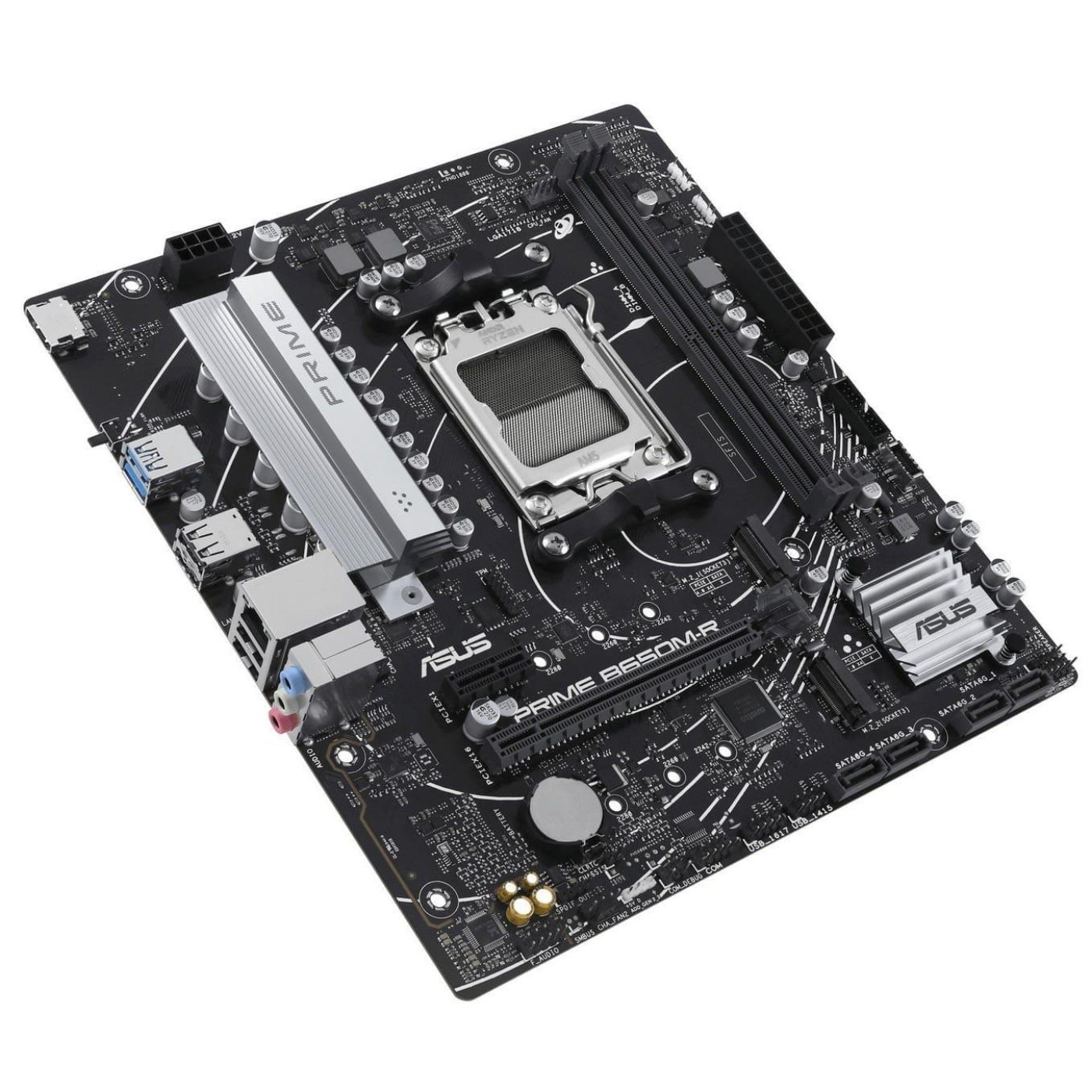 Материнська плата ASUS PRIME B650M-R (PRIME B650M-R) (Socket AM5, AMD B650, Micro-ATX)