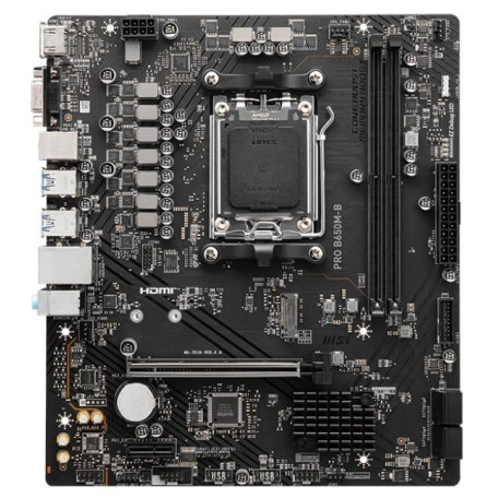 Материнська плата MSI PRO B650M-B (PRO B650M-B) (Socket AM5, AMD B650, Micro-ATX) FR