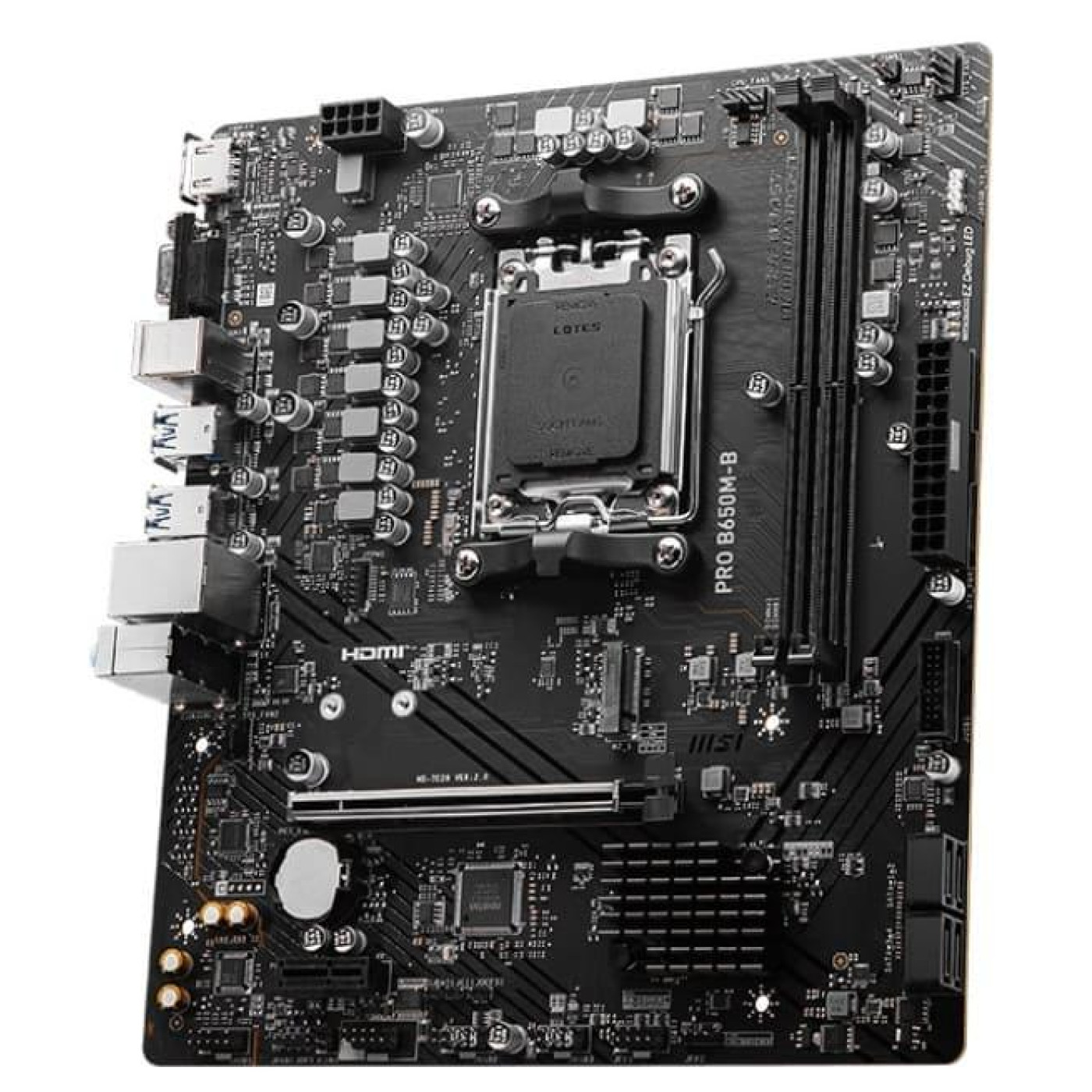 Материнська плата MSI PRO B650M-B (PRO B650M-B) (Socket AM5, AMD B650, Micro-ATX) FR