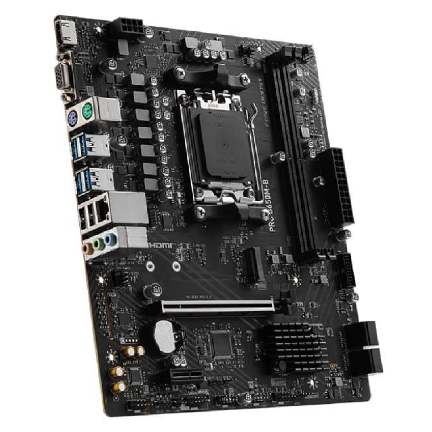 Материнська плата MSI PRO B650M-B (PRO B650M-B) (Socket AM5, AMD B650, Micro-ATX) FR