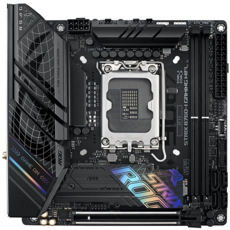 Материнська плата ASUS ROG STRIX B760-I GAMING WIFI (ROG STRIX B760-I GAMING WIFI) (Socket 1700, Intel B760, Mini-ITX)
