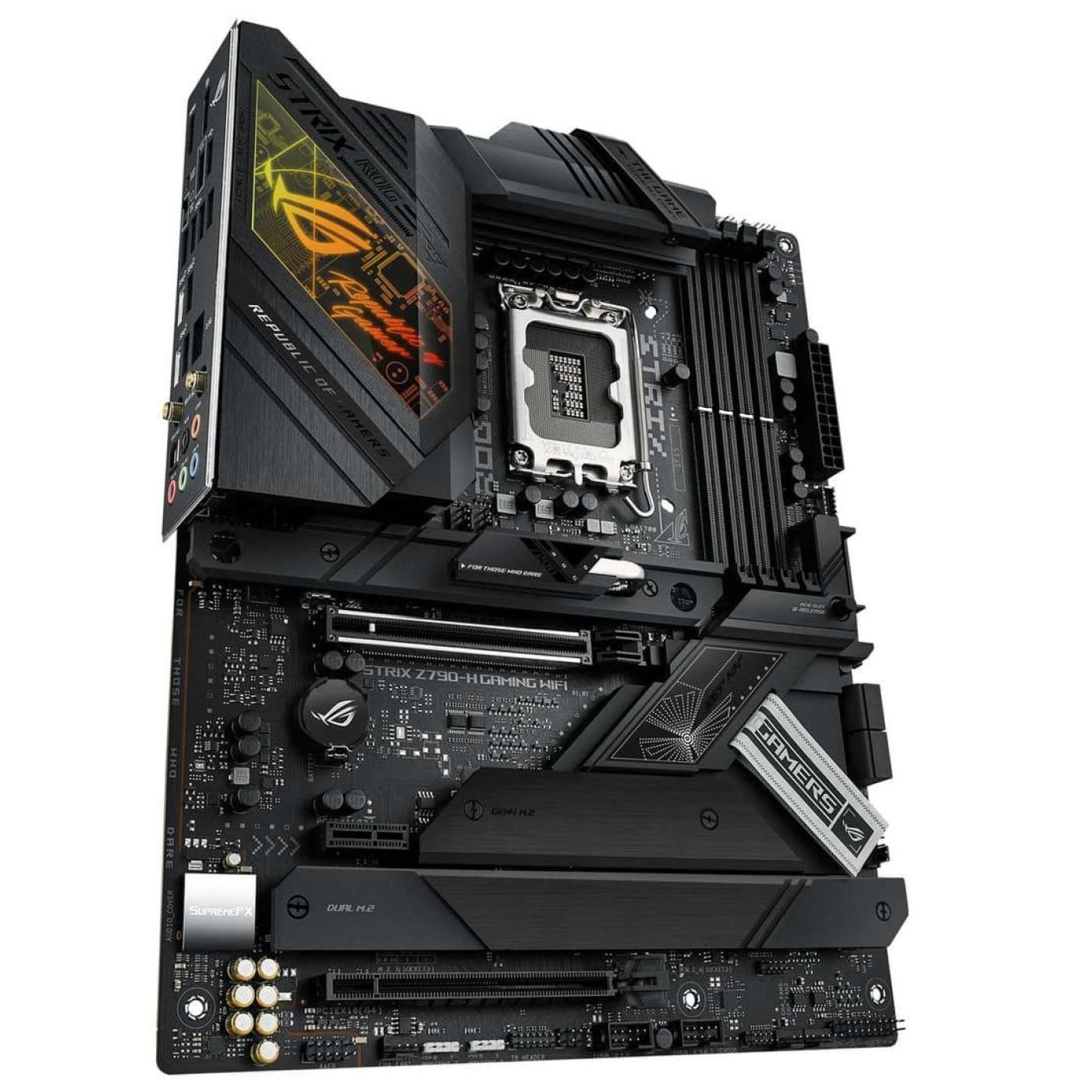 Материнская плата ASUS ROG STRIX Z790-H GAMING WIFI (ROG STRIX Z790-H GAMING WIFI) (Socket 1700, Intel Z790, ATX) U1