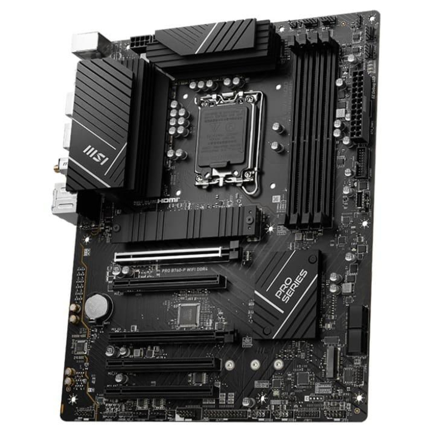 Материнська плата MSI PRO B760-P WIFI DDR4 (PRO B760-P WIFI DDR4) (Socket 1700, Intel B760, ATX)