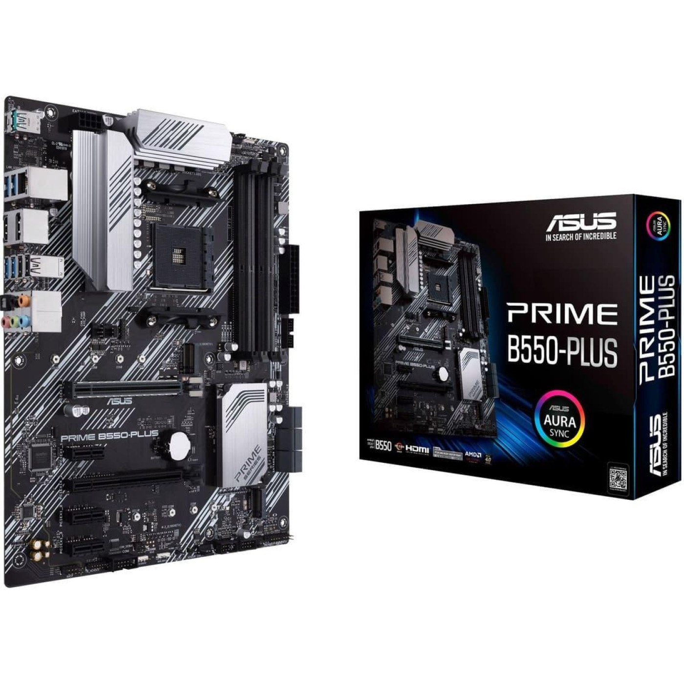 Материнська плата ASUS PRIME B550-Plus (Prime B550-Plus) (Socket AM4, AMD B550, ATX)