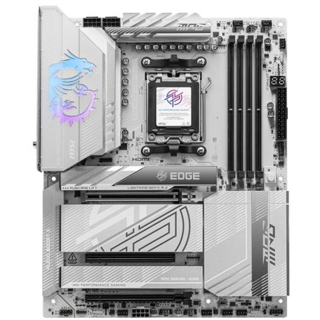 Материнська плата MSI MPG X870E EDGE TI WIFI (MPG X870E EDGE TI WIFI) (Socket AM5, AMD X870E, ATX) FR