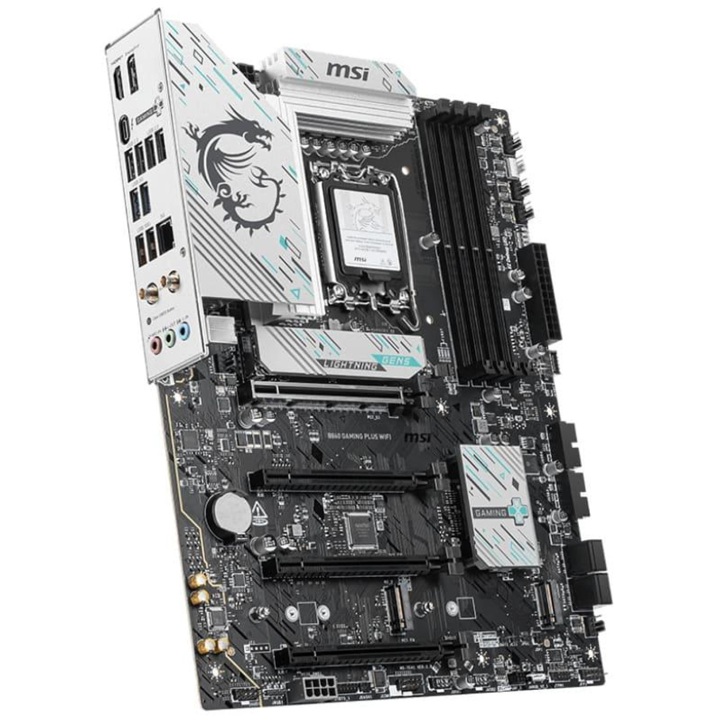 Материнська плата MSI B860 GAMING PLUS WIFI (B860 GAMING PLUS WIFI) (Socket 1851, Intel B860, ATX)
