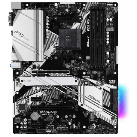 Материнська плата ASRock B550 PRO4 (B550 PRO4) (Socket AM4, AMD B550, ATX)