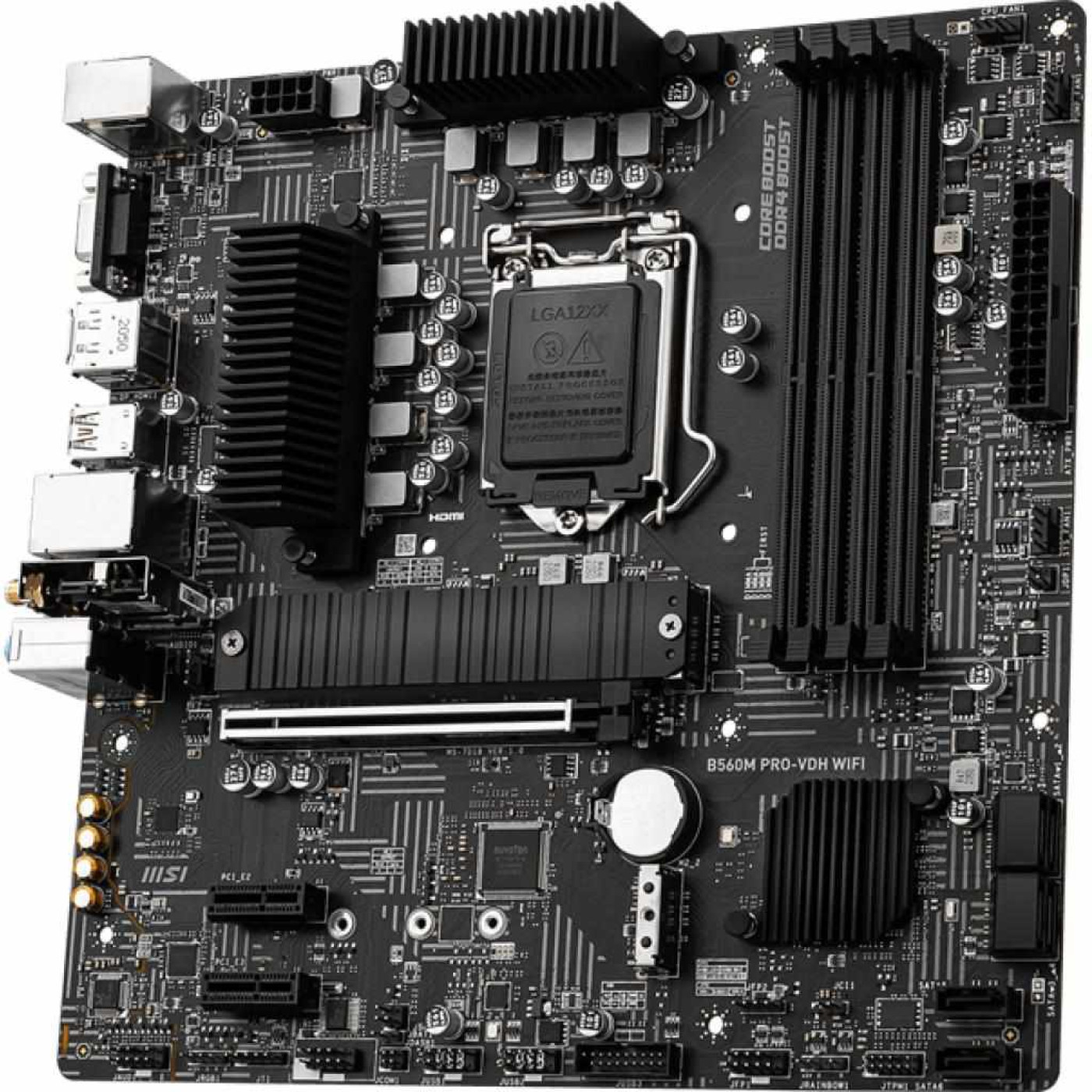 Материнська плата MSI B560M PRO-VDH WIFI (B560M PRO-VDH WIFI) (Socket 1200, Intel B560, Micro-ATX) Б/в,U1
