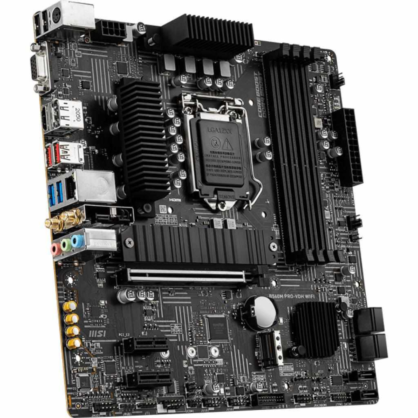 Материнська плата MSI B560M PRO-VDH WIFI (B560M PRO-VDH WIFI) (Socket 1200, Intel B560, Micro-ATX) Б/в,U1