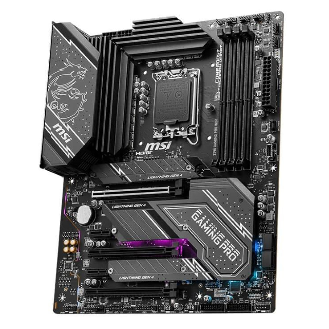 Материнська плата MSI Z790 GAMING PRO WIFI (Z790 GAMING PRO WIFI) (Socket 1700, Intel Z790, ATX) Б/в