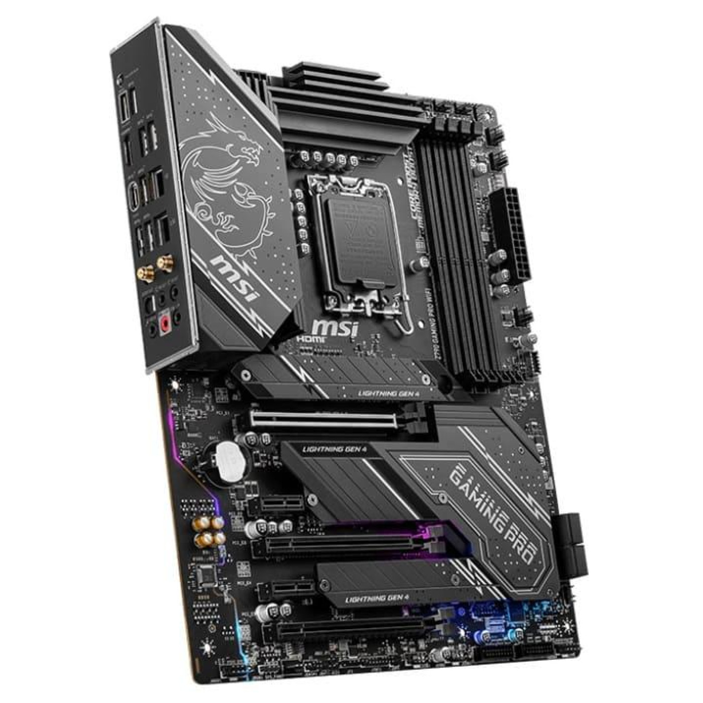 Материнська плата MSI Z790 GAMING PRO WIFI (Z790 GAMING PRO WIFI) (Socket 1700, Intel Z790, ATX) Б/в