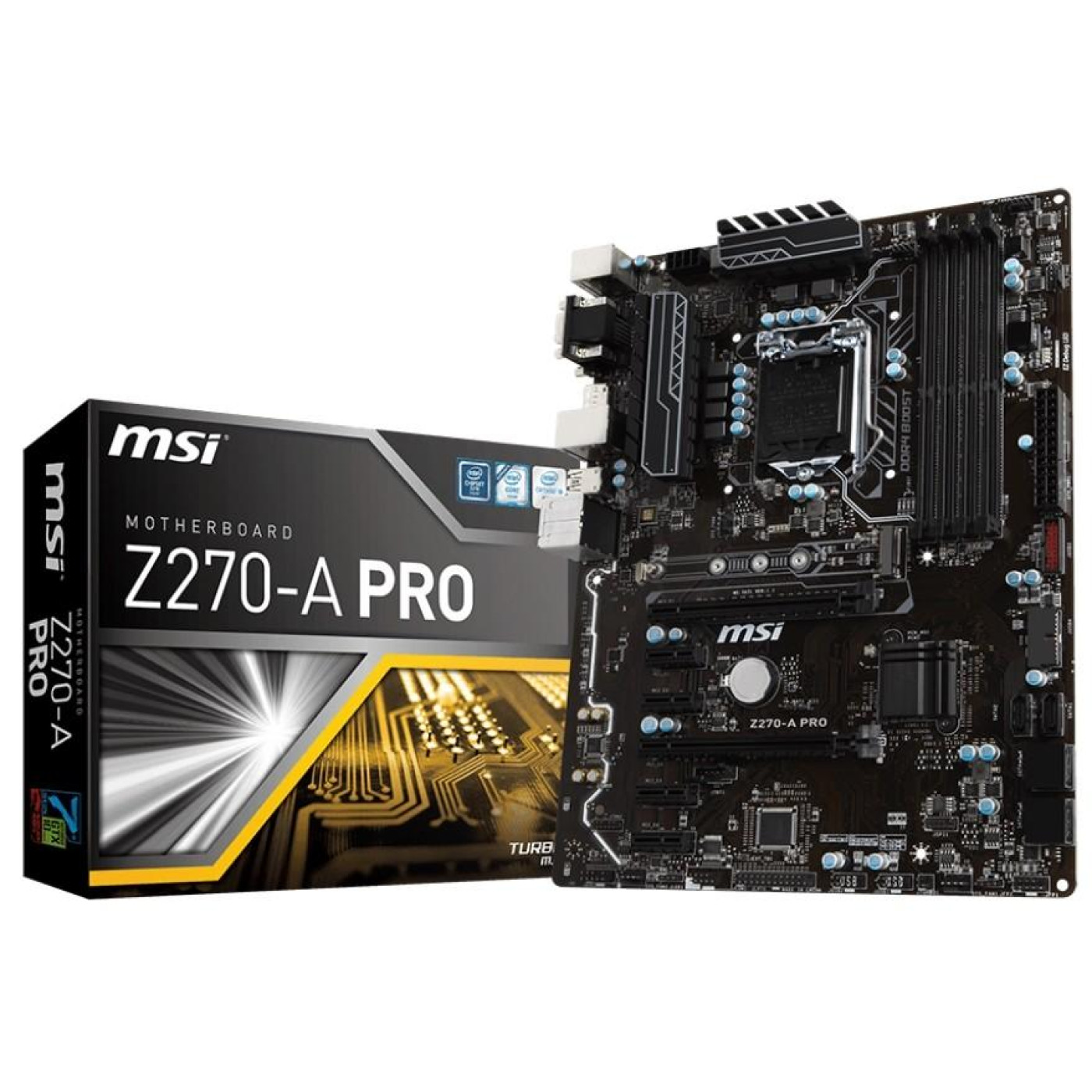 Материнская плата MSI Z270-A Pro (Z270-A Pro) (Socket 1151, Intel Z270, ATX) Б/у,U1