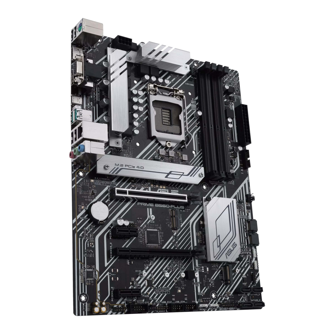 Материнська плата ASUS PRIME B560-Plus (PRIME B560-PLUS) (Socket 1200, Intel B560, ATX) Б/в,U1