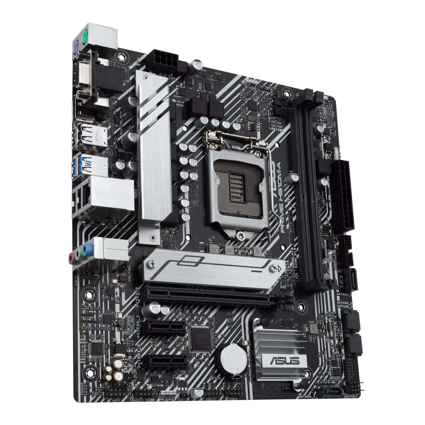 Материнська плата ASUS PRIME H510M-A (PRIME H510M-A) (Socket 1200, Intel H510, Micro-ATX)