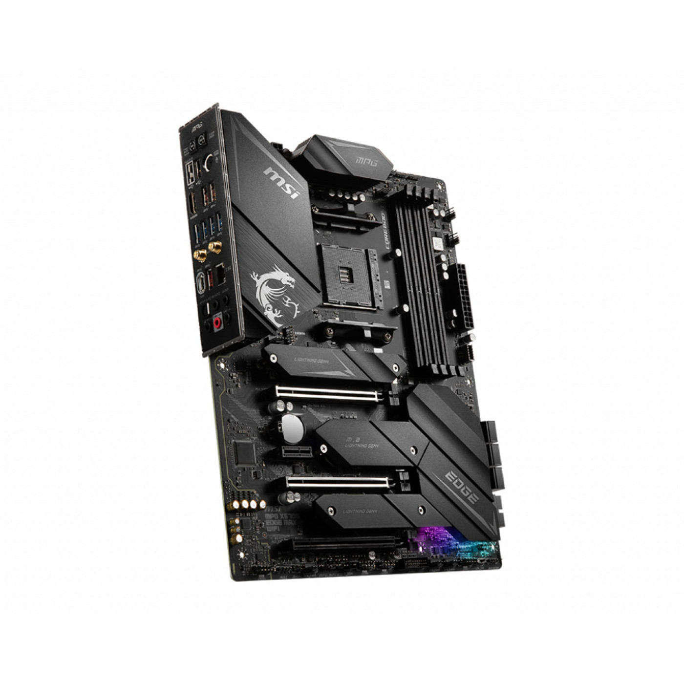 Материнская плата MSI MPG X570S Edge Max Wi-Fi (MPG X570S Edge Max WiFi) (Socket AM4, AMD X570, ATX)