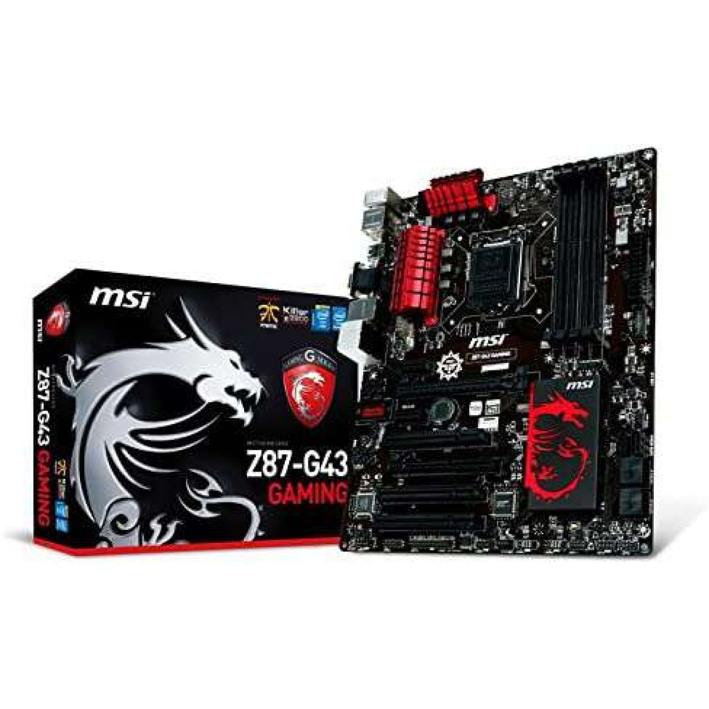 Материнская плата MSI Z87 G43 Gaming (Z87 G43 Gaming) (s1150, Intel Z87, ATX) Б/у