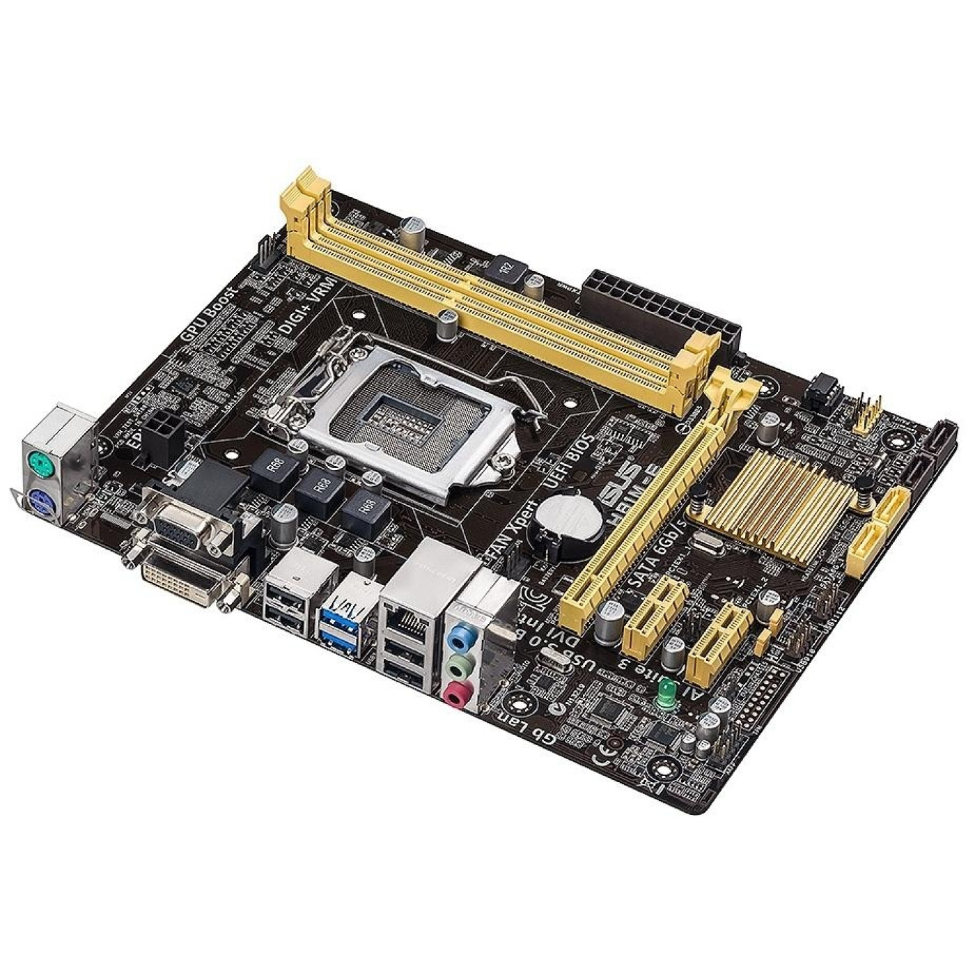 Материнская плата ASUS H81M-E (H81M-E) (Socket 1150, Intel H81, Micro-ATX)