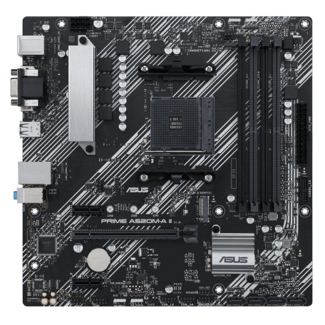 Материнська плата ASUS PRIME A520M-A II/CSM (PRIME A520M-A II/CSM) (Socket AM4, AMD A520, Micro-ATX)