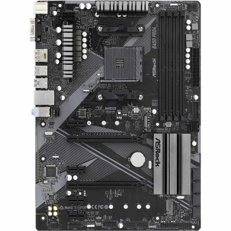 Материнська плата AsRock B450 Pro4 R2.0 (B450 Pro4 R2.0) (Socket AM4, AMD B450, Micro-ATX)