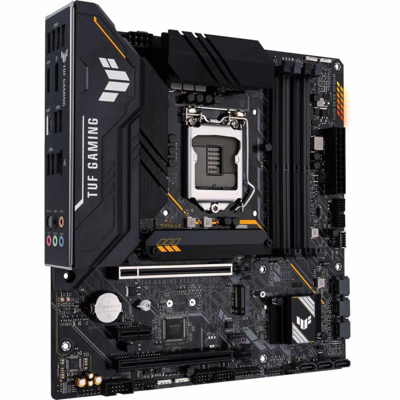 Материнська плата ASUS TUF Gaming B560M-Plus (TUF GAMING B560M-PLUS) (Socket 1200, Intel B560, Micro-ATX) Б/в