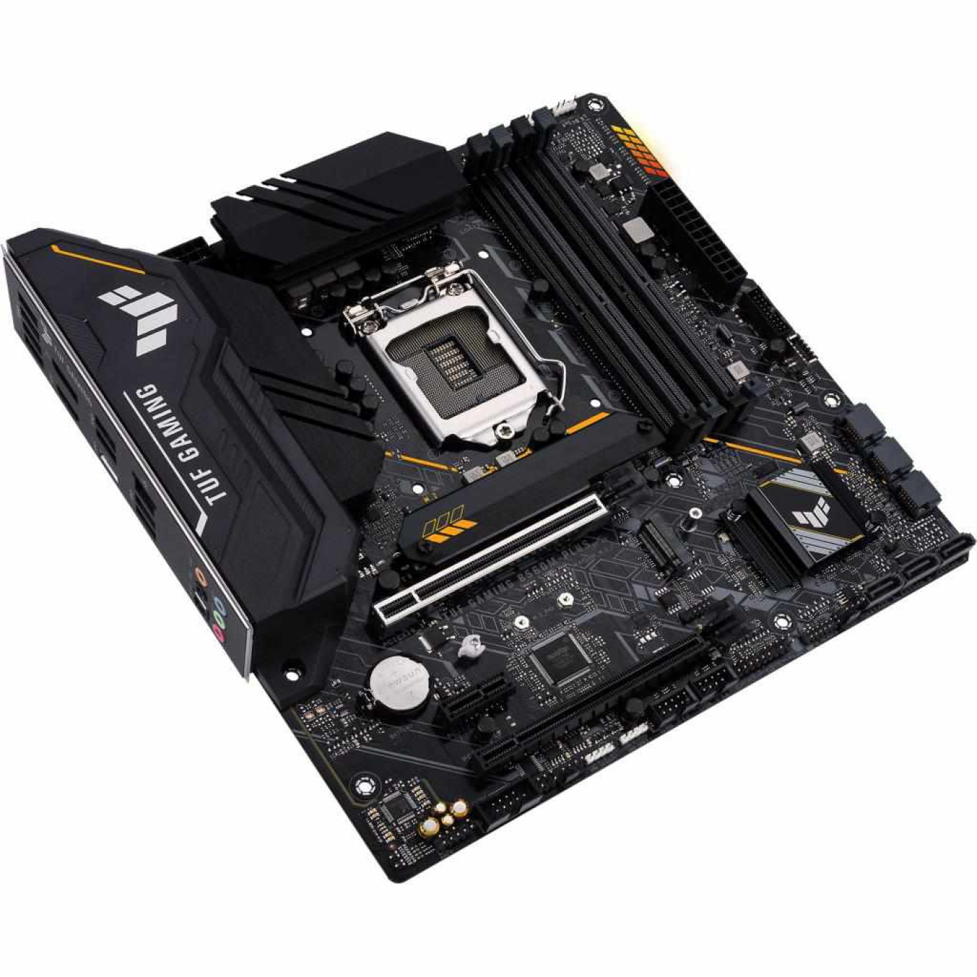 Материнська плата ASUS TUF Gaming B560M-Plus (TUF GAMING B560M-PLUS) (Socket 1200, Intel B560, Micro-ATX) Б/в