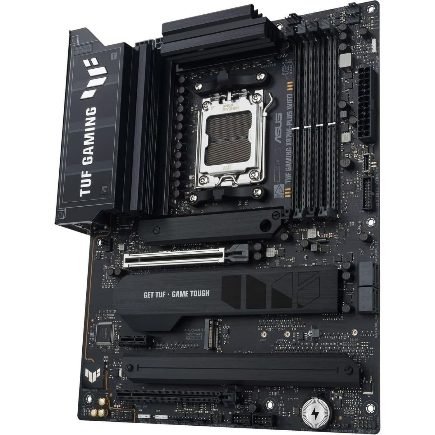 Материнська плата ASUS TUF GAMING X870E-PLUS WIFI7 (TUF GAMING X870E-PLUS WIFI7) (Socket AM5, AMD X870E, ATX) Б/в