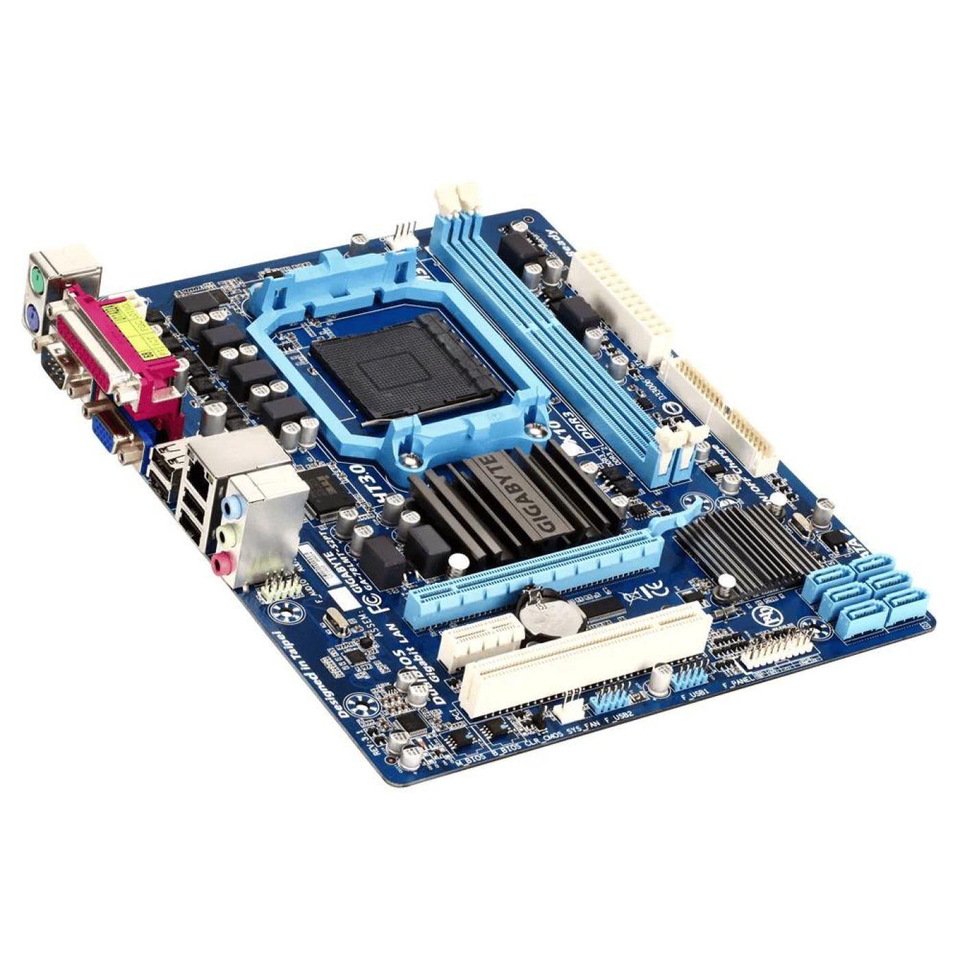 Материнская плата Gigabyte GA-78LMT-S2PT (GA-78LMT-S2PT) (sAM3+, AMD 760G, Micro-ATX)