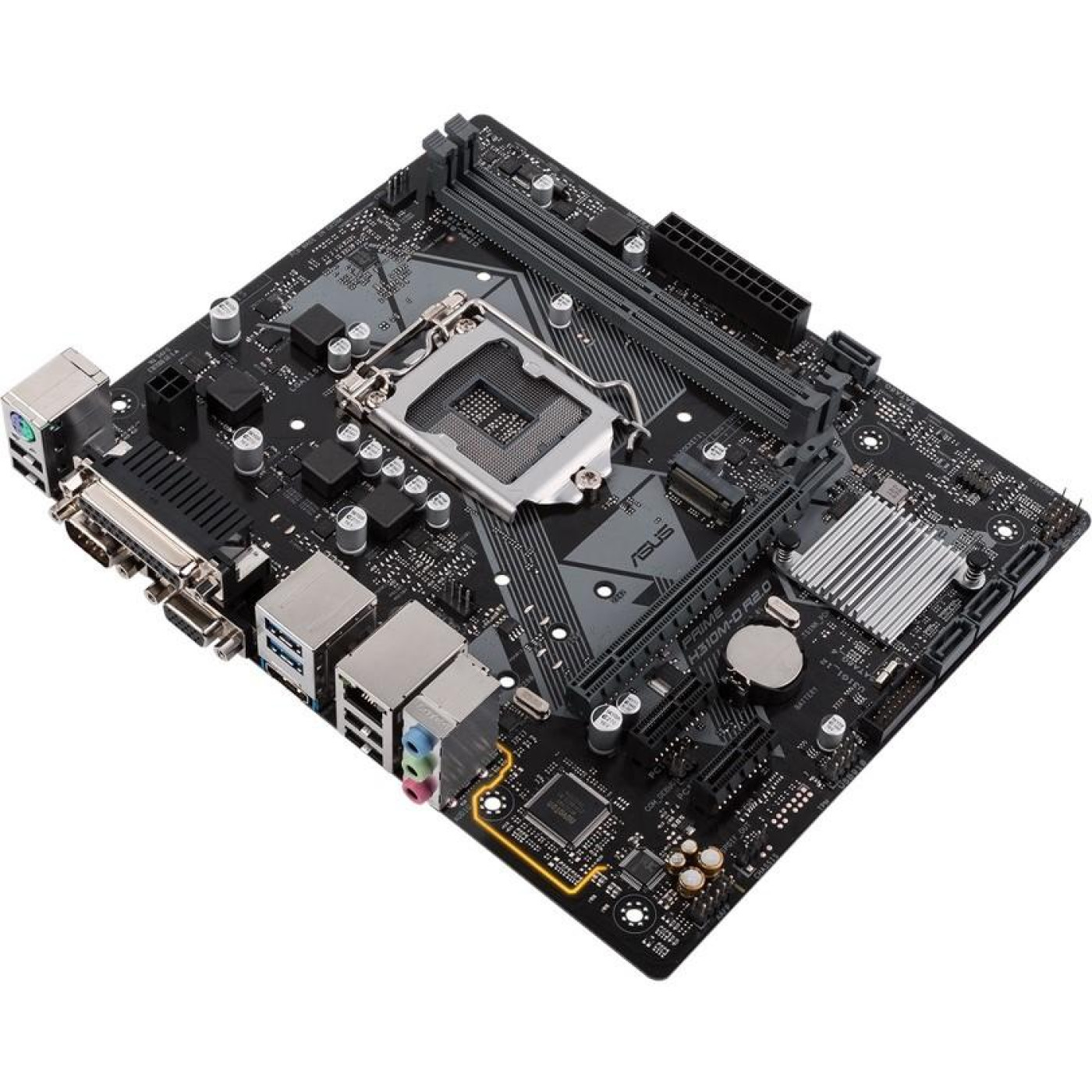 Материнська плата ASUS Prime H310M-D R2.0 (Prime H310M-D R2.0) (Socket 1151 v2, Intel H310, Micro-ATX) Б/в,U1