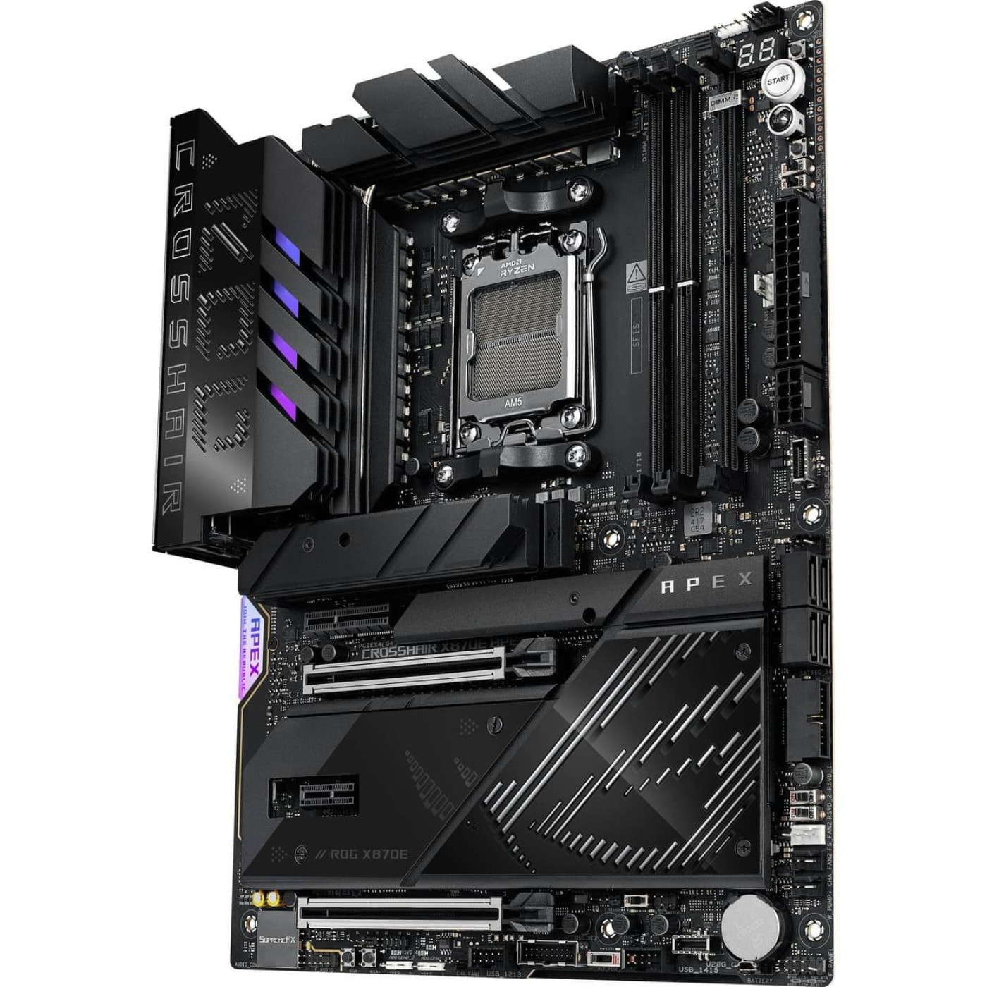 Материнская плата ASUS ROG CROSSHAIR X870E APEX (ROG CROSSHAIR X870E APEX) (Socket AM5, AMD X870E, ATX)