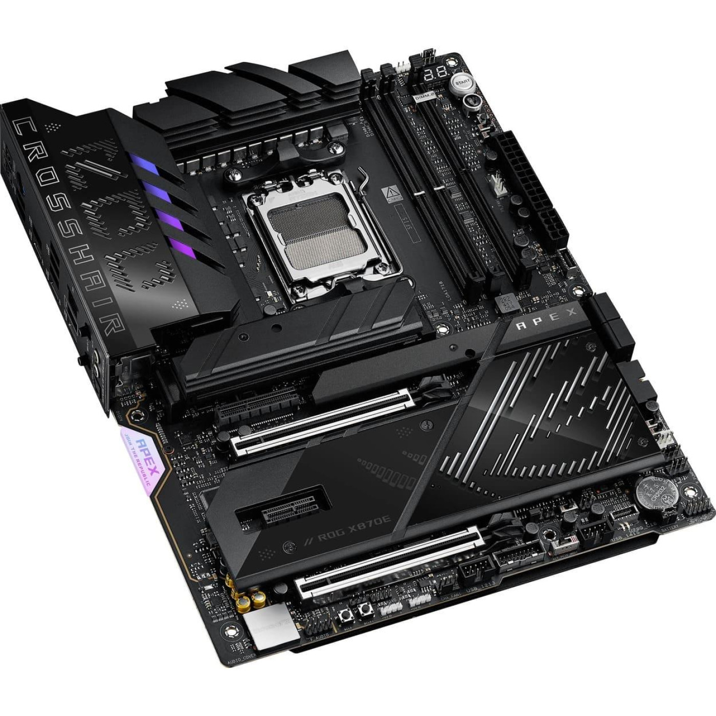 Материнская плата ASUS ROG CROSSHAIR X870E APEX (ROG CROSSHAIR X870E APEX) (Socket AM5, AMD X870E, ATX)