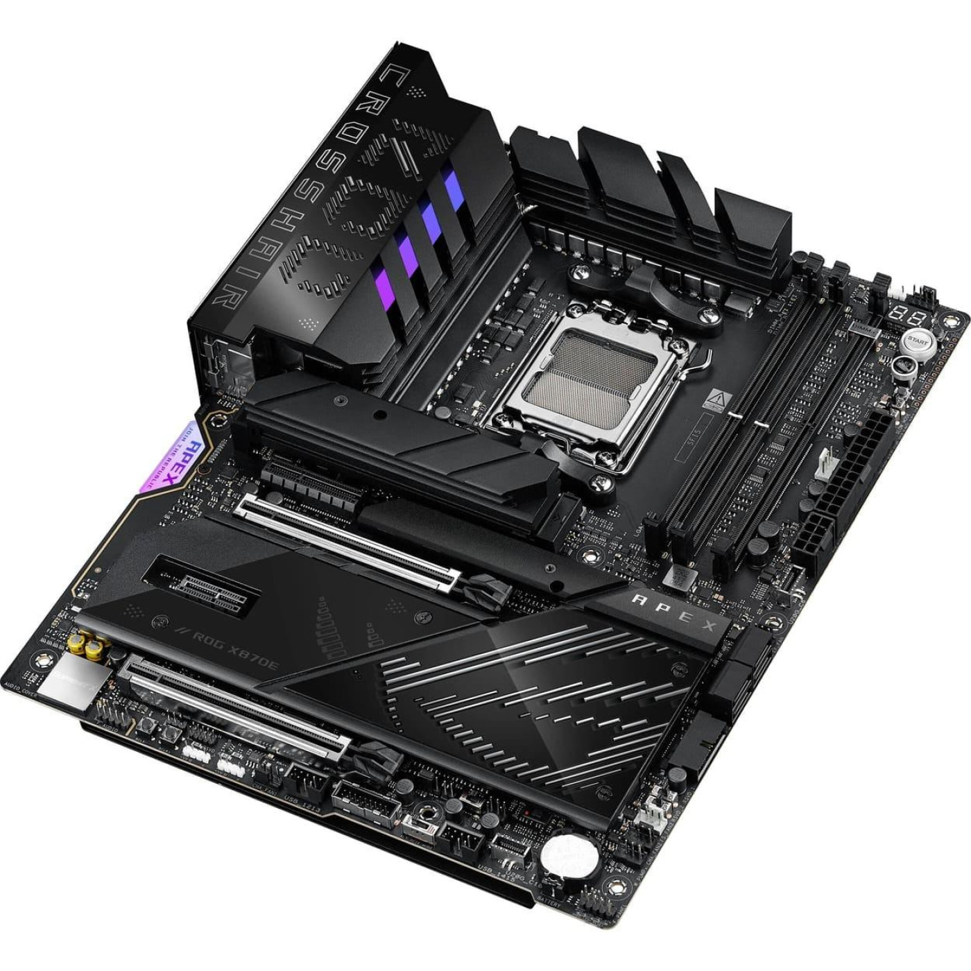Материнская плата ASUS ROG CROSSHAIR X870E APEX (ROG CROSSHAIR X870E APEX) (Socket AM5, AMD X870E, ATX)
