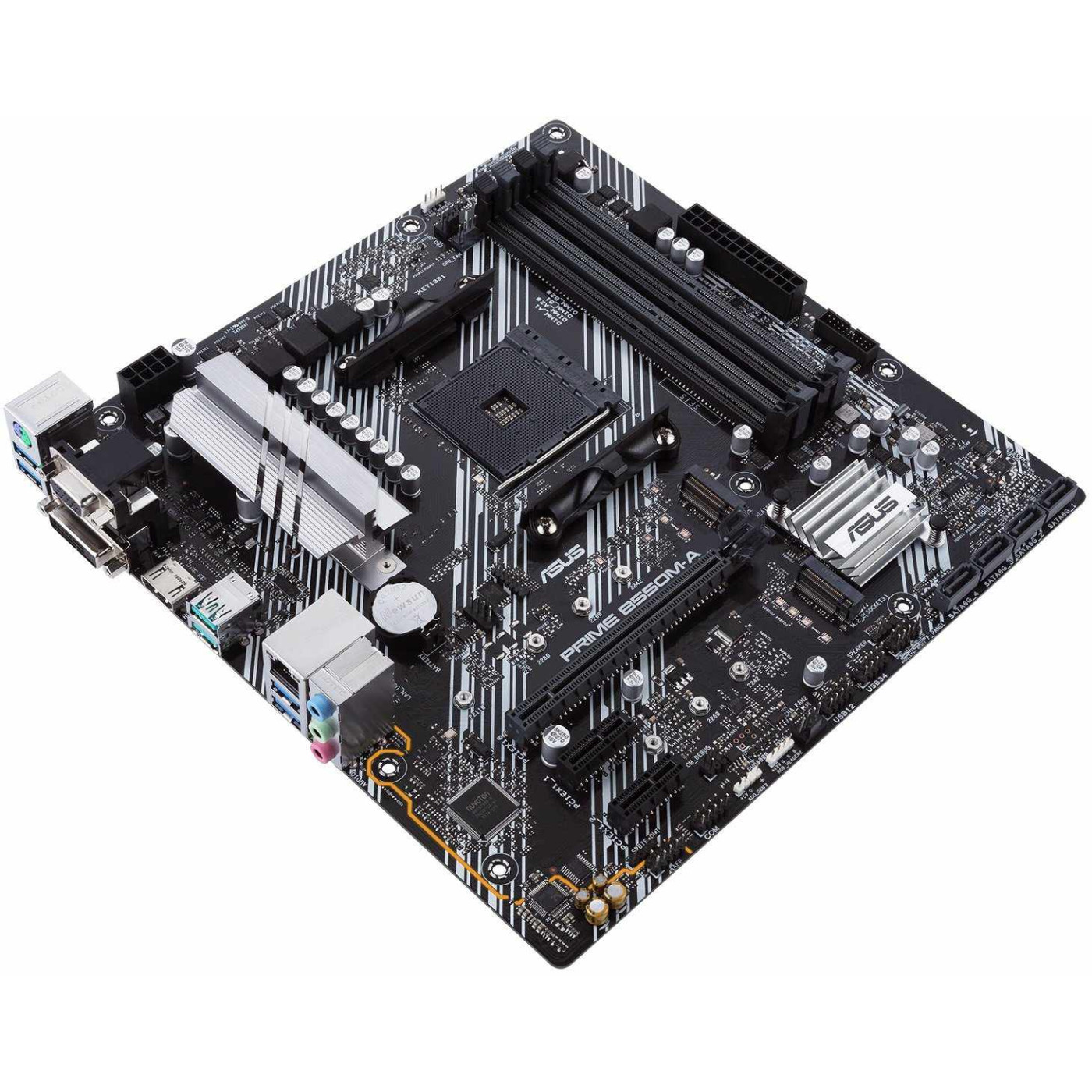 Материнская плата ASUS PRIME B550M-A/CSM (Prime B550M-A/CSM) (Socket AM4, AMD B550, Micro-ATX)