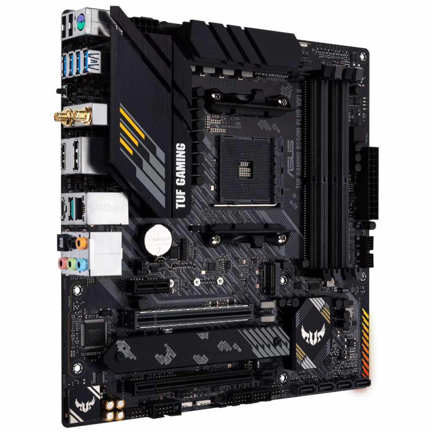 Материнська плата ASUS TUF Gaming B550M-PLUS WIFI II (TUF GAMING B550M-PLUS WIFI II) (Socket AM4, AMD B550, Micro-ATX)