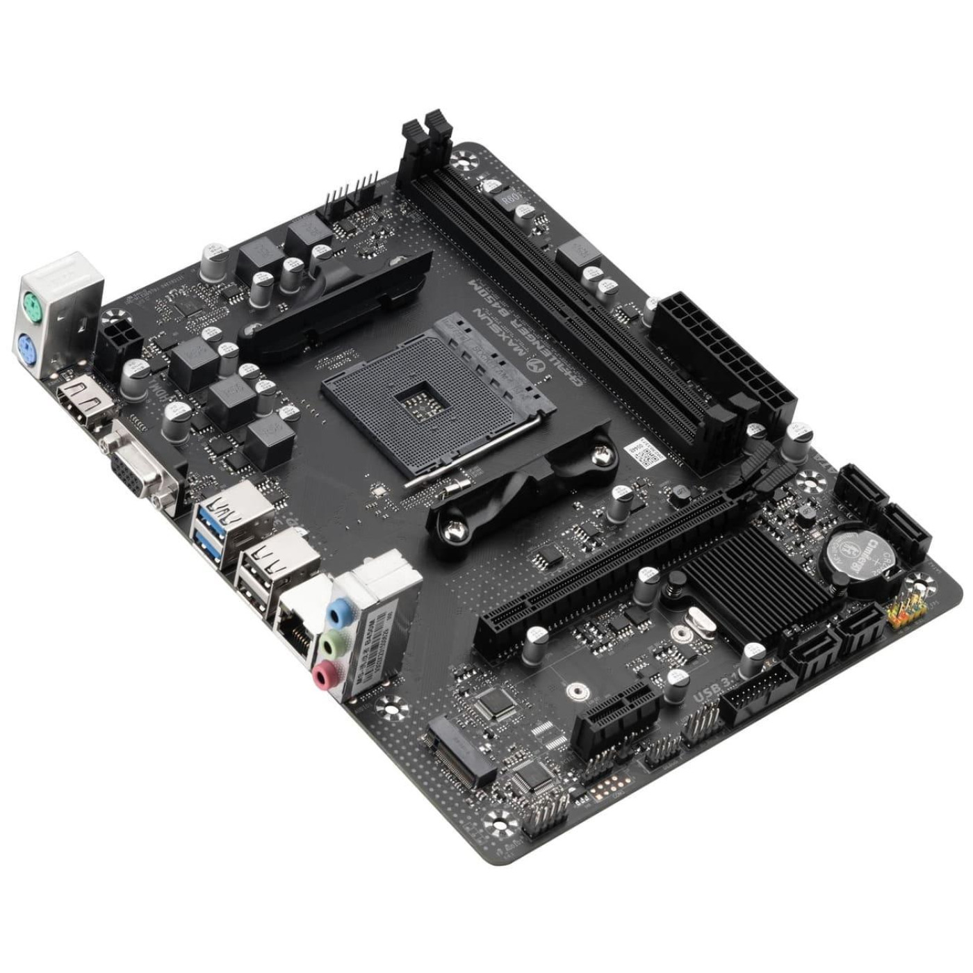 Материнська плата Maxsun Challenger B450M (MS-CHALLENGER B450M) (Socket AM4, AMD B450, Micro-ATX)