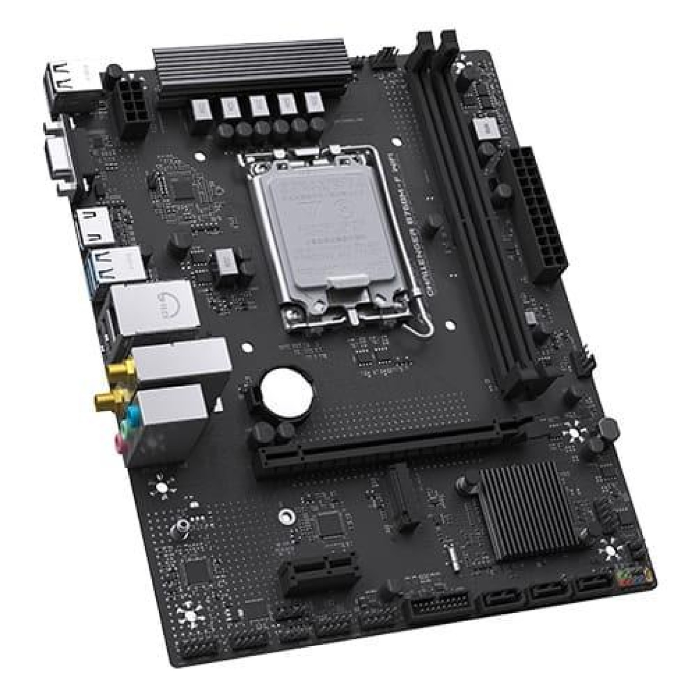 Материнська плата Maxsun Challenger B760M-F WIFI (MS-Challenger B760M-F WIFI) (Socket 1700, Intel B760, Micro-ATX)