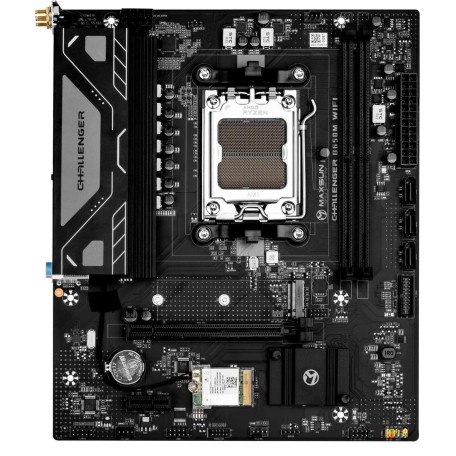 Материнська плата Maxsun Challenger B650M WIFI V2 (Challenger B650M WIFI V2) (Socket AM5, AMD B650, Micro-ATX)