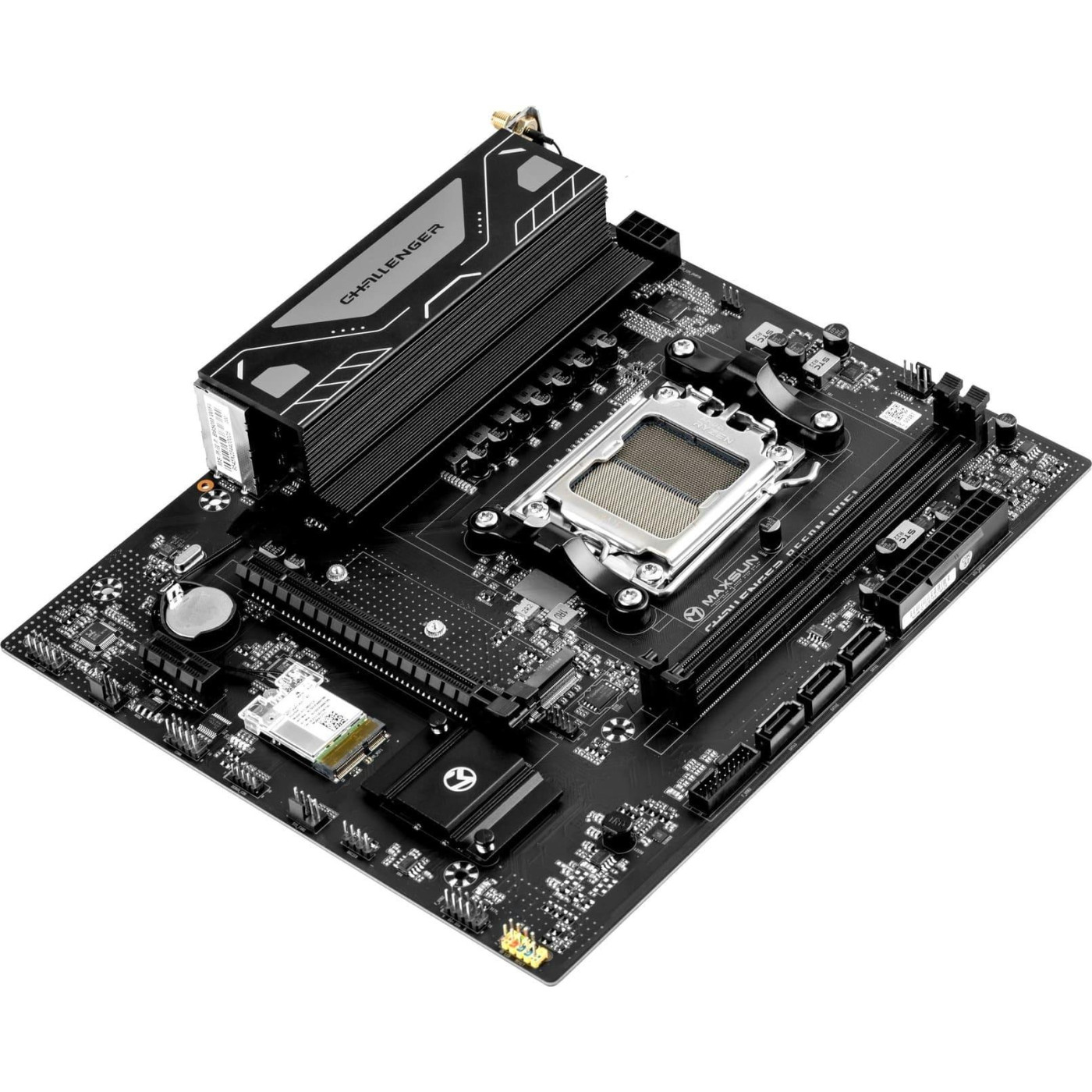 Материнська плата Maxsun Challenger B650M WIFI V2 (Challenger B650M WIFI V2) (Socket AM5, AMD B650, Micro-ATX)
